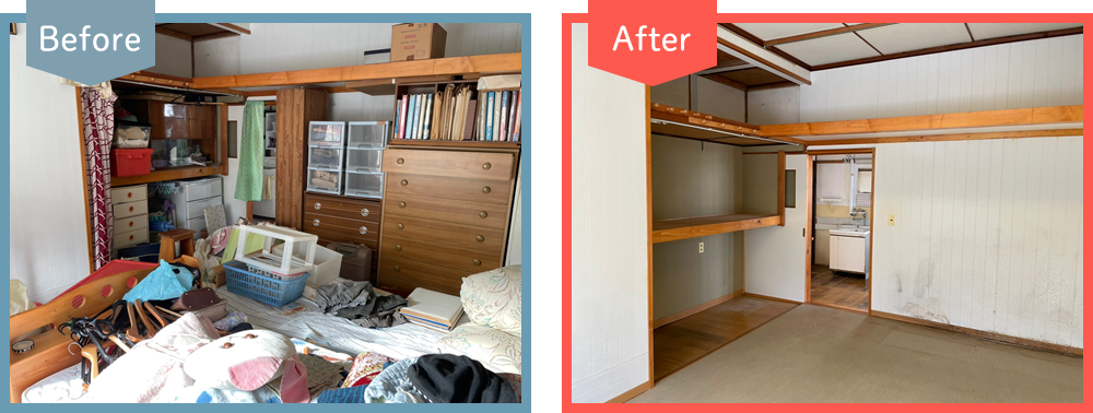 不要品や粗大ゴミまるごとお受けします